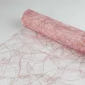 Produktbild: DecoHomeTextil Deco Netz Deluxe Tischläufer Tischband 30 cm x 5 Meter Rosa 30 cm x 5 Meter