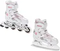 Produktbild: 2in1 Inlineskates Schlittschuhe Raven Pulse White/Pink 37-40 verstellbar