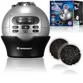 Produktbild: Bresser Junior Astro Planetarium Deluxe zur Projektion des Sternenhimmels mit Sternschnuppenfunktion und uhrzeitgenauer Darstellung durch zwei integrierte Motoren, grau