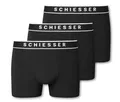 Produktbild: 3 Schiesser Shorts mit Bio-Baumwolle - Herren - Gr. Xl/7 - schwarz