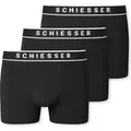 Produktbild: Schiesser Unterhose Trunks 3er Pack - Schwarz - XL