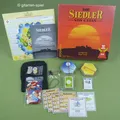 Produktbild: Die Siedler von Catan Basisspiel - Komplett Top! Alte Holz-Ausgabe Kosmos ©1995