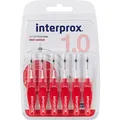 Produktbild: interprox Interdentalbürsten 6er, mini conical 1,0 rot