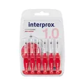Produktbild: Interprox reg miniconical rot Interdentalbürste Blis. · 6 St · PZN 01621388