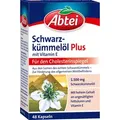Produktbild: Abtei | Schwarzkümmelöl Plus mit Vitamin E | 48 Kapseln
