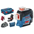Produktbild: Bosch Linienlaser GLL 3-80 C 1x 2,0 Ah Li-Ion Akku + Lader in L-BOXX Gr. 2