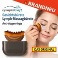 Produktbild: LymphKraftTM Gesichtsbürste Lymph Massagebürste Anti-Augenringe Aluvea Face Brush - Schwarz