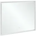 Produktbild: Villeroy und Boch Subway 3.0 Spiegel A4631000 Aluminiumrahmen, 100 x 75 x 4,75 cm, weiß matt