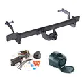 Produktbild: AHK Anhängerkupplung mit Elektrosatz 13 polig für Citroen Jumper/Peugot Boxer/Fiat Ducato 2006- Anhängevorrichtung Hängevorrichtung - starr, mit angeschraubtem Kugelkopf