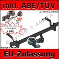 Produktbild: AHK & ES13 für Peugeot Boxer Bus Kasten ab 2006 Anhängezugvorrichtung komplett