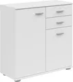 Produktbild: Kommode Noeda Sideboard Schubladenschrank 35,2 x 70,9 x 75,2 , Weiss
