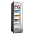 Produktbild: Klarstein GrandCooler Getränkekühlschrank | 306 L | LED-Beleuchtung | mit Rollen | 4 Regale 10046644
