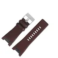 Produktbild: Diesel Uhrenarmband 19mm Leder Braun Glattleder - DZ-1273