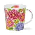 Produktbild: Dunoon Flora Bonita Dahlien Dahlia Teetasse Kaffeebecher Lomond 0,3l