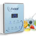 Produktbild: Ozongenerator, FELLAT Haushalt Ozongerät für Wasser und Luft, Luftreiniger für 5-30 ㎡, Tragbare Mehrzweck Desodorierer Reinigungsmaschine mit Timer für Wasser, Gemüse, Obst, Fleisch