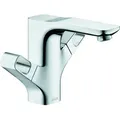 Produktbild: hansgrohe AXOR Urquiola 2-Griff-Waschtischarmatur 120 mit Zugstangen-Ablaufgarnitur, 11024000, Farbe: Chrom