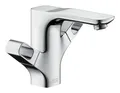 Produktbild: hansgrohe Waschtischarmatur Axor Urquiola 120 2-Griff mit Zugstangen-Ablaufgarnitur - Chrom
