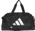 Produktbild: Adidas Herren Damen Sporttasche Umhängetasche Reisetasche Defender Duffelbag S, Farbe:Schwarz, Artikel:-black / silver metallic