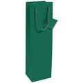 Produktbild: SIGEL Geschenktüten für Flaschen grün 10,0 x 35,0 cm, 5 St.