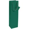 Produktbild: SIGEL Geschenktüten für Flaschen grün 10,0 x 35,0 cm, 5 St.