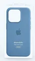 Produktbild: Apple iPhone 15 Pro Silikon Hülle Case MagSafe MT1L3ZM/A Winter Blue Winterblau