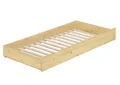 Produktbild: ERST-HOLZ Bettschubkasten Bettkasten Gästebett als Zusatzbett für Betten – mit Rollrost