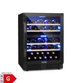 Produktbild: Klarstein Vinovilla 43 Built-In Duo Onyx Weinkühlschrank 129l 43 Fl. 2 Zonen