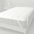 Produktbild: Besonders weicher Matratzenschoner 200x200cm - Matratzenauflage für Matratzen bis 30cm - Bei 60°C waschbar & Öko-Tex für mehr Hygiene im Bett - Unterbett als Schutz für Boxspringbett & Topper