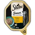 Produktbild: Sheba Katzen-Nassfutter Sauce Collection Frikasee mit Truthahn 22x 85,0 g