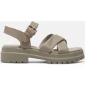 Produktbild: Timberland Womens Backstrap Sandal lt tpe f grain 8 Wide Fit