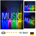 Produktbild: Neon-Musik-Wanddekoration | USB-Ladung | 15,7 Zoll