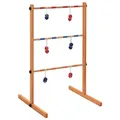 Produktbild: vidaXL Kiefernholz Massivholz Leitergolf Laddergolf Ladder Golf Wurfspiel Bola Top Qualität Leiterspiel Outdoorspiel Outdoor Spiel Spielzeug