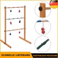 Produktbild: Holz Leitergolf Laddergolf Ladder Golf Wurfspiel Bola Outdoor Spiel vidaXL