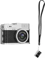 Produktbild: Easypix MiniPro XS1 Digitalkamera 2 Megapixel Schwarz, Silber Full HD Video, mit eingebautem Blitz, Integrierter Akku