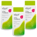 Produktbild: 3x 400g efasit Classic Vital Fußbad mit pflanzlicher Seife und ätherischen Ölen