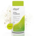 Produktbild: efasit Vital Fußbad 400g - Basischer Hornhaut Badezusatz für gepflegte Füße