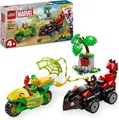 Produktbild: LEGO Marvel Actionspaß mit Spin und Electro in ihren Dino-Flitzern, baubares Superheldenauto für Jungen und Mädchen ab 4 Jahren, Helden Set mit Spielzeug Auto, Spidey und seine Super-Freunde 11198
