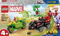 Produktbild: 11198 LEGO MARVEL SUPER HEROES Actionspaß mit Spin und Electro in ihren Dino-Flitzern