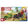Produktbild: LEGO Marvel Spidey Spin & Elektro-Dino-Jagd Set 11198, 124 Teile, ab 4+