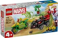 Produktbild: LEGO® Spidey Actionspaß Spin und Electro in ihren Dino-Flitzern 124 Teile 11198
