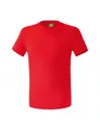 Produktbild: Erima Sport-Tshirt Basic Teamsport (100% Baumwolle) rot Herren, Größe: L