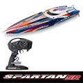 Produktbild: TRAXXAS TRX103076-4-ORNG SPARTAN SR orange 36Zoll Rennboot mit SelfRighting ARTR