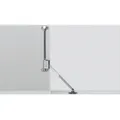 Produktbild: Hettich Klappenhalter Klassik D mit Lager L 258 D / 400, links, vernickelt