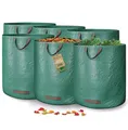 Produktbild: GardenGloss Gartensack Gartenabfallsäcke 272L - UV-Stabil, Wasserabweisend, Wiederverwendbar, (6-tlg)