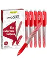 Produktbild: Online Radierstift magiXX, 6x I Gelschreiber Rot mit 0,7mm Strichstärke I Tintenroller radierbar zum Schreibenlernen & Büro, I Erasable Pen Set I Radierbarer Kugelschreiber Studenten, Schüler