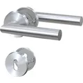 Produktbild: Basi - Rosetten-Garnitur - ZB 3200 - Edelstahl - L-Form - Lochung Buntbart - 7308-2108