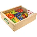 Produktbild: Lena Lernspielzeug 65823, Holz Magnet Buchstaben, ab 3 Jahre, Buchstaben lernen