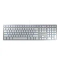 Produktbild: Cherry KC 6000 Slim Keyboard US Layout mit Euro Symbol USB silber