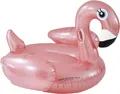 Produktbild: Swim Essentials Luftmatratze Swim Essentials Luxury Ride-on Pink Flamingo 142x 137 x 97 cm