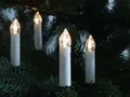 Produktbild: F-H-S International Lichterkette Weihnachtsbaum 14,5m Timer 30 Kerzen Baumkerzen Außen